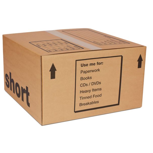 Short carboard box