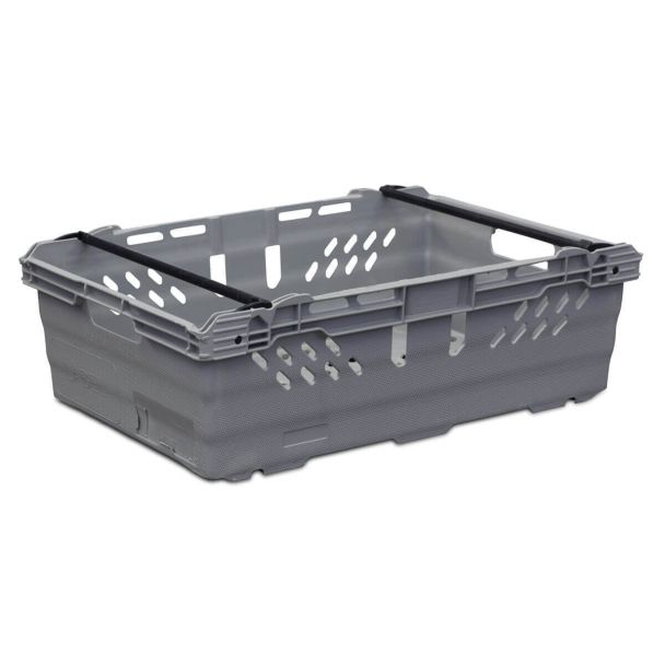 Grey food crate