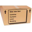 Carboard box with contents label